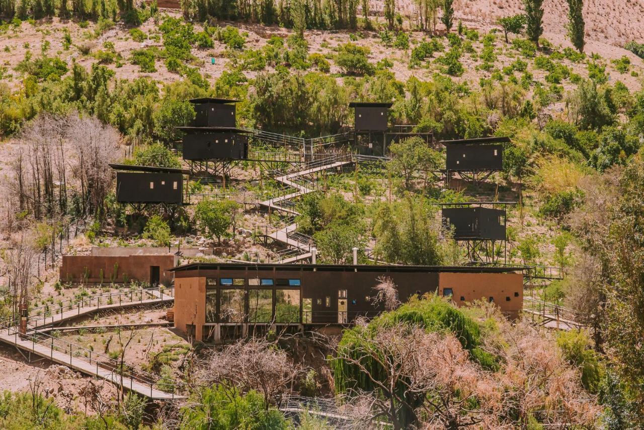 Hotel Vívelo Elqui Landscape Horcón Exterior foto